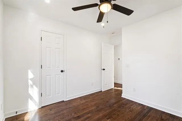 wooden floor in an empty room