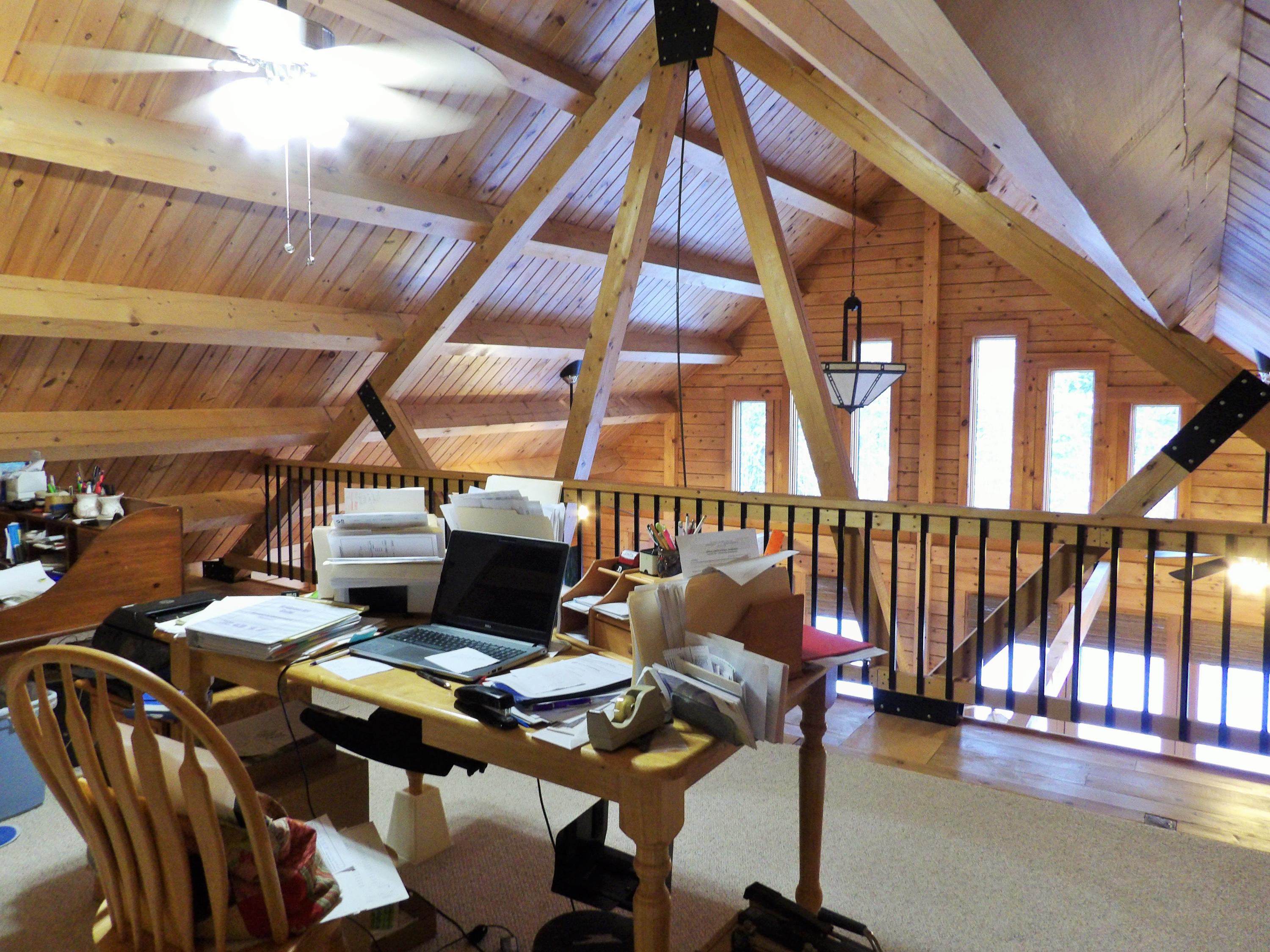 919 Lovell Road Fryeburg, ME 04037 - Photo 22 of 36 Office loft