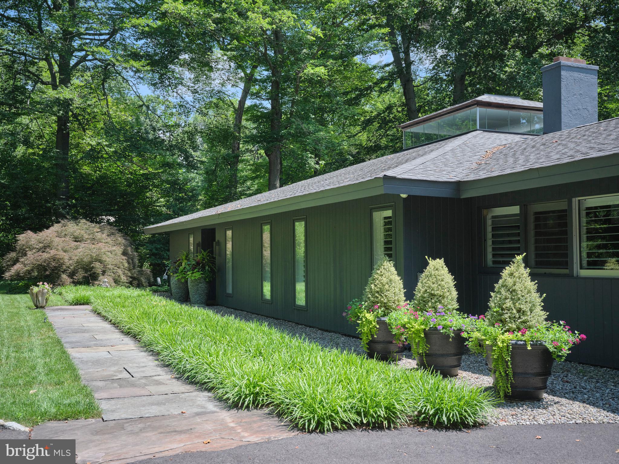 35 Raven Rock Rosemont Road Stockton, NJ 08559 - Photo 53 of 61 a front view of a house with garden