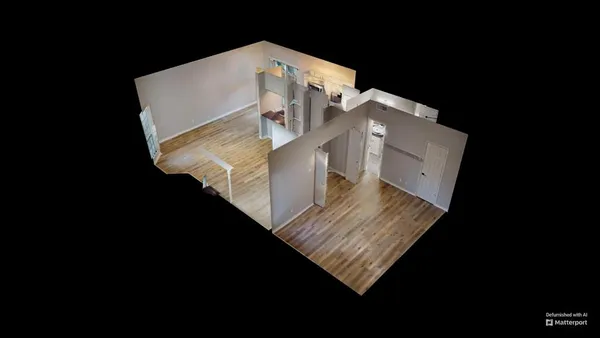 a view of a living room