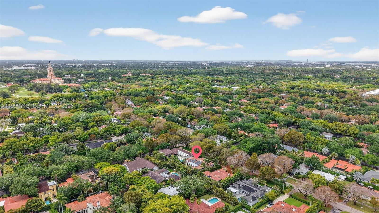 3258 Riviera Drive Coral Gables, FL 33134 - Photo 39 of 43 an aerial view of multiple house