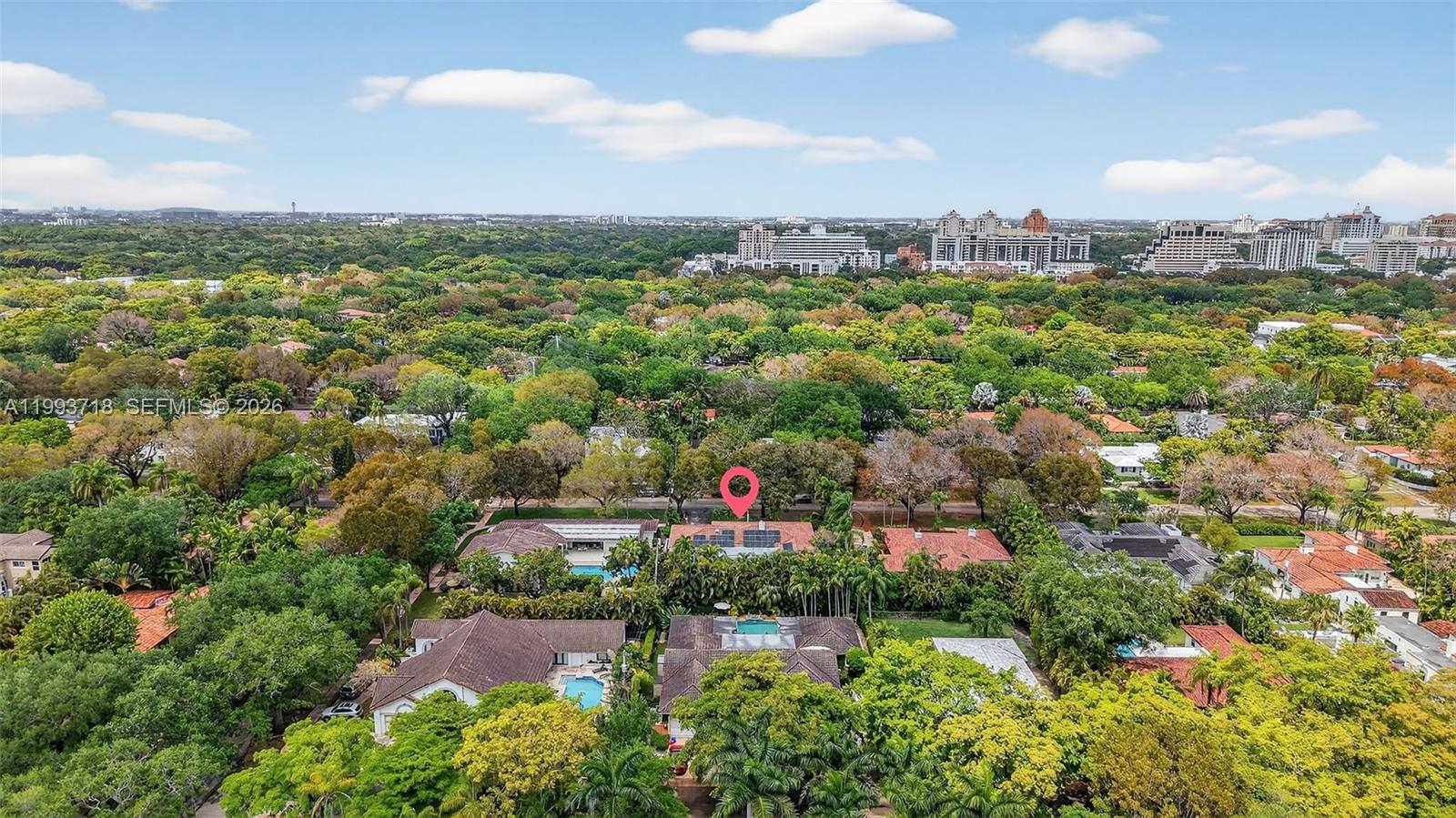 3258 Riviera Drive Coral Gables, FL 33134 - Photo 42 of 43 a view of a city