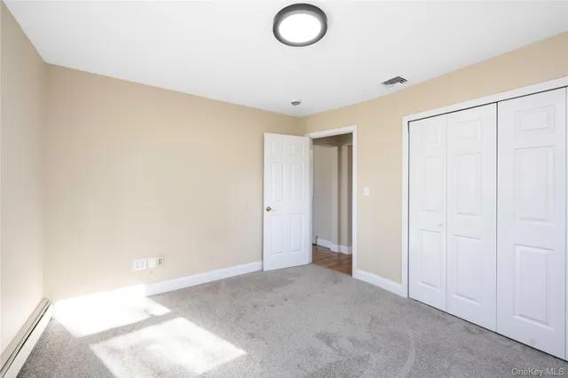 a view of a livingroom with an empty space