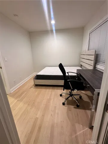 a room with a desk
