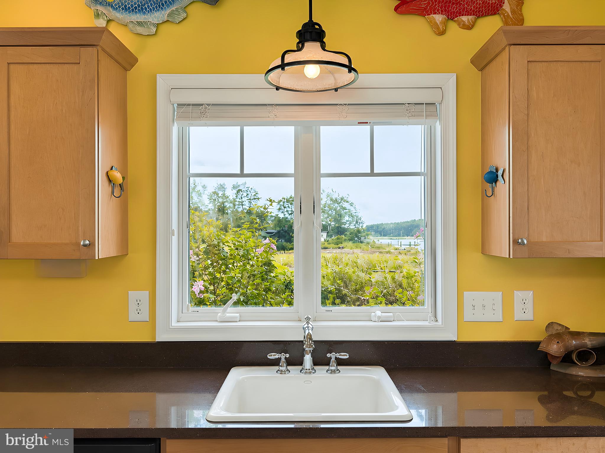 16144 Thomas Road Piney Point, MD 20674 - Photo 19 of 98 Bright, Well-Designed Kitchen with Scenic Views