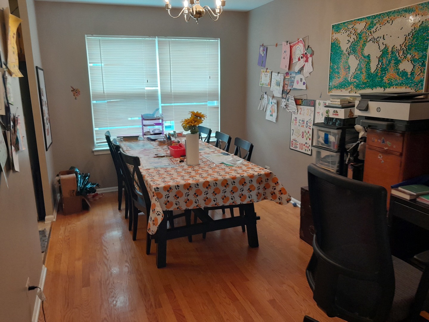 821 Perry Drive Algonquin, IL 60102 - Photo 4 of 21 a dining room with furniture and wooden floor
