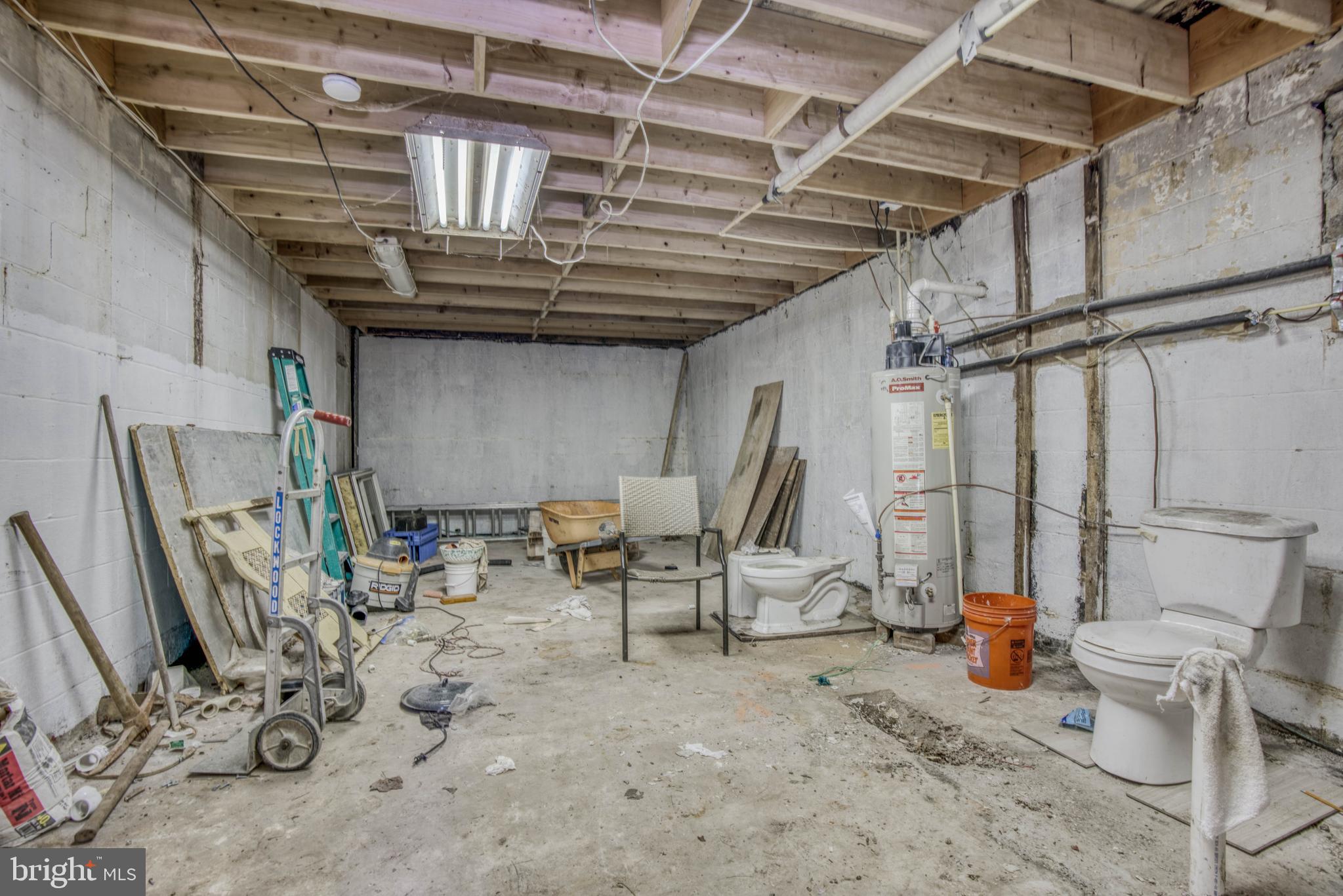 1296 Boyd Road Street, MD 21154 - Photo 30 of 47 Unfinished Lower Level