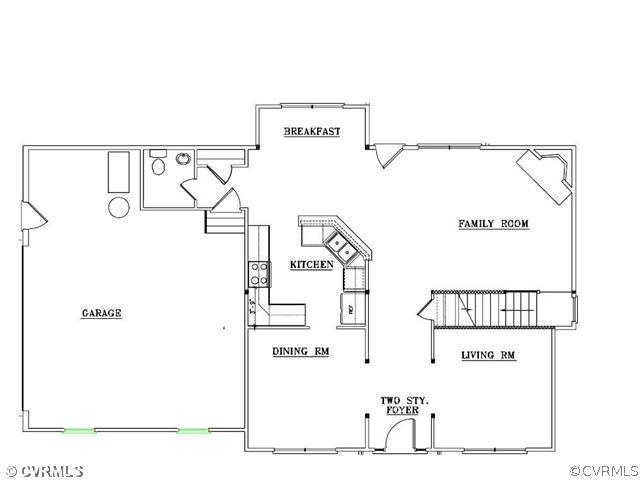 24 Cooks Mill Road Lanexa, VA 23089 - Photo 6 of 7 1st Floor Plan