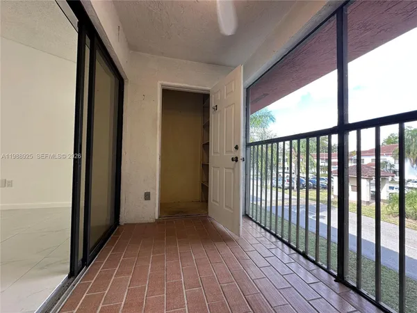 a view of a wooden fence