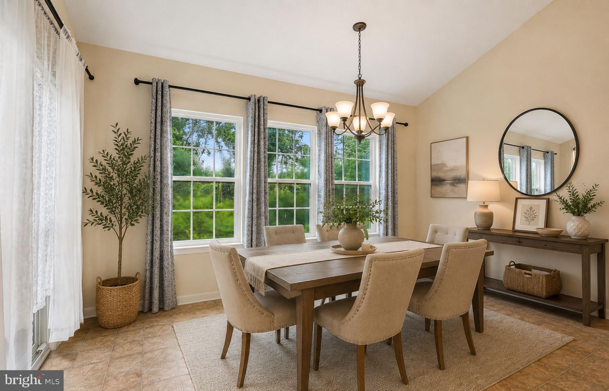 53 Haverhill Road Joppa, MD 21085 - Photo 19 of 45 a view of a dining room with furniture window and outside view