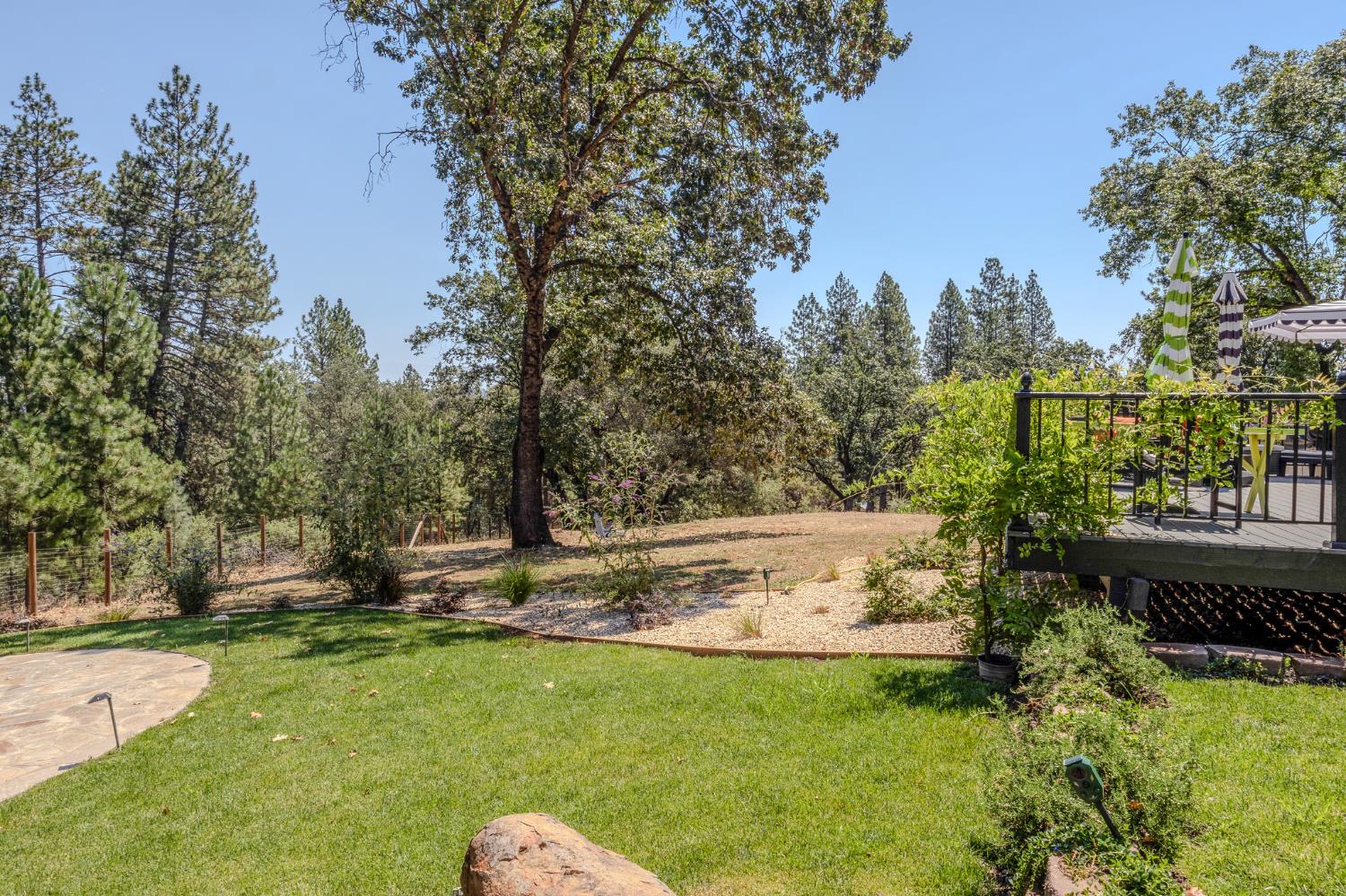 27689 Table Meadow Road Auburn, CA 95602 - Photo 54 of 72 a view of a backyard with green space