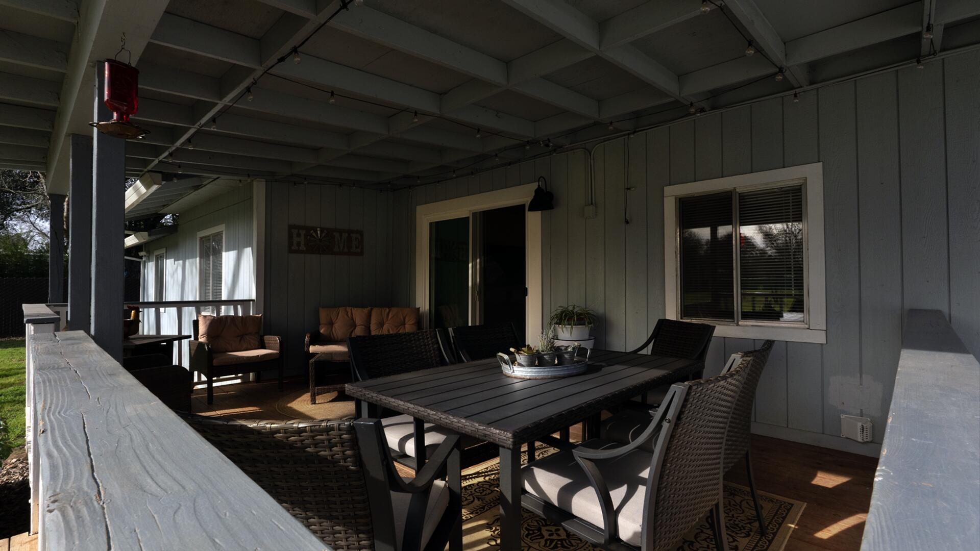 20577 Sunset Lane Redding, CA 96002 - Photo 24 of 29 Back Patio Deck