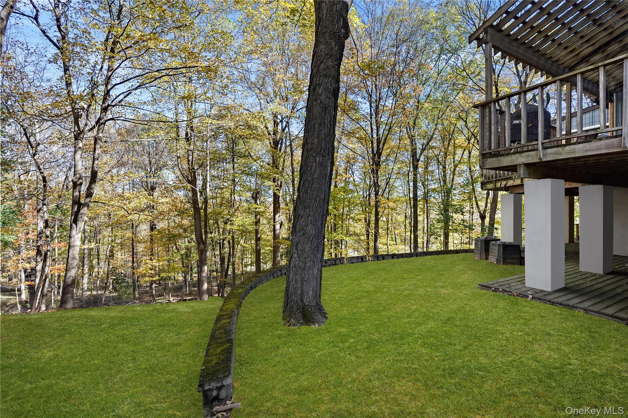 37 Fox Den Road Mount Kisco, NY 10549 - Photo 2 of 24 View of two tiered rear yard