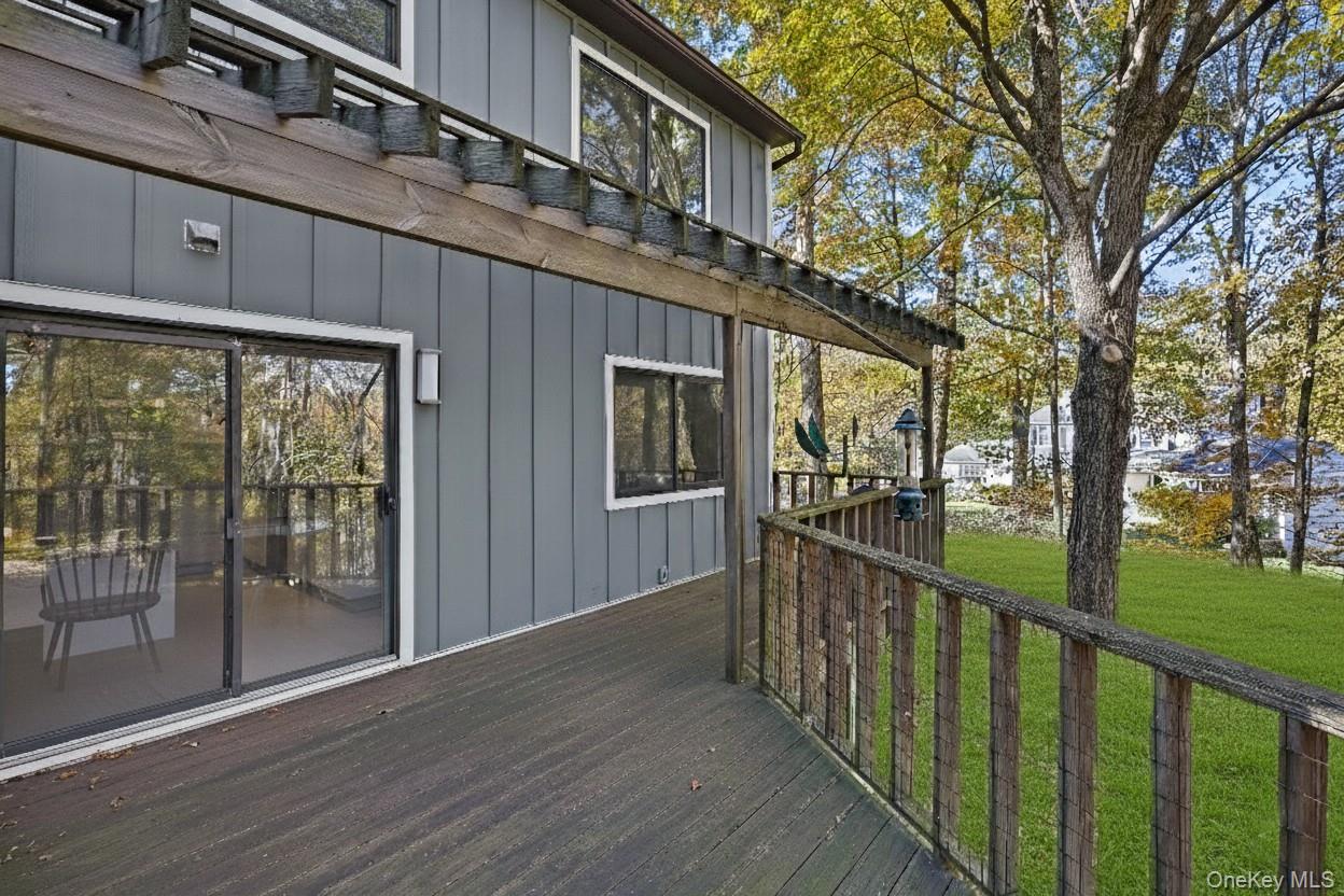 37 Fox Den Road Mount Kisco, NY 10549 - Photo 22 of 24 Deck overlooking entire property