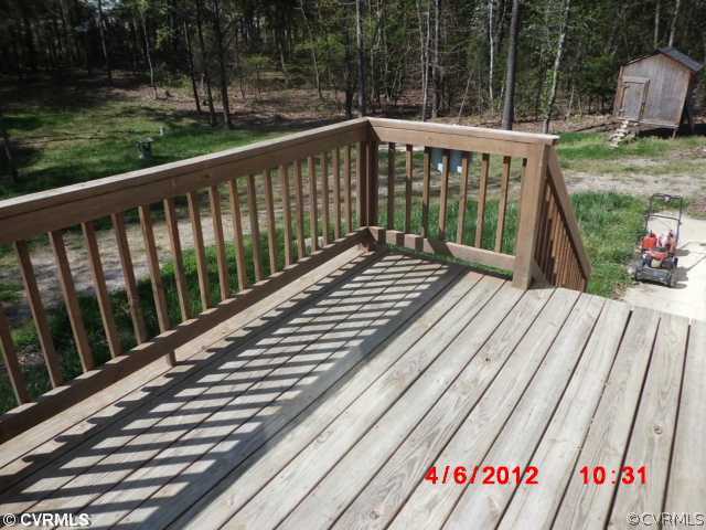 1064 Deep Run Road Cartersville, VA 23027 - Photo 9 of 10 Patio/Deck