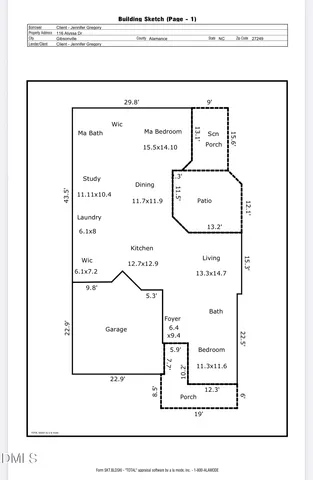 $430,000 | 116 Alyssa Drive, Gibsonville, NC 27249