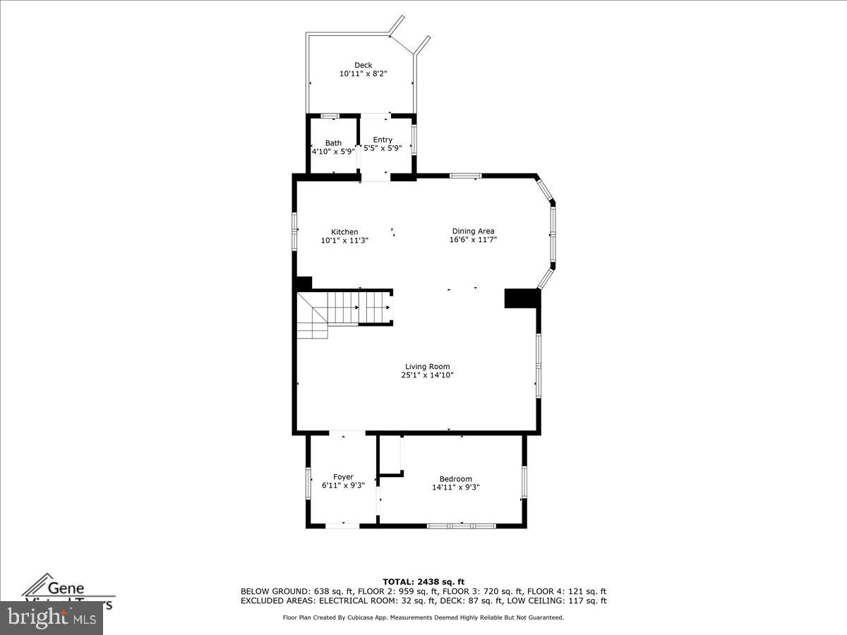 4129 5th Street Baltimore, MD 21225 - Photo 49 of 52 a picture of floor plan