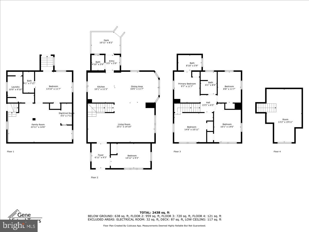 4129 5th Street Baltimore, MD 21225 - Photo 52 of 52 a picture of a floor plan