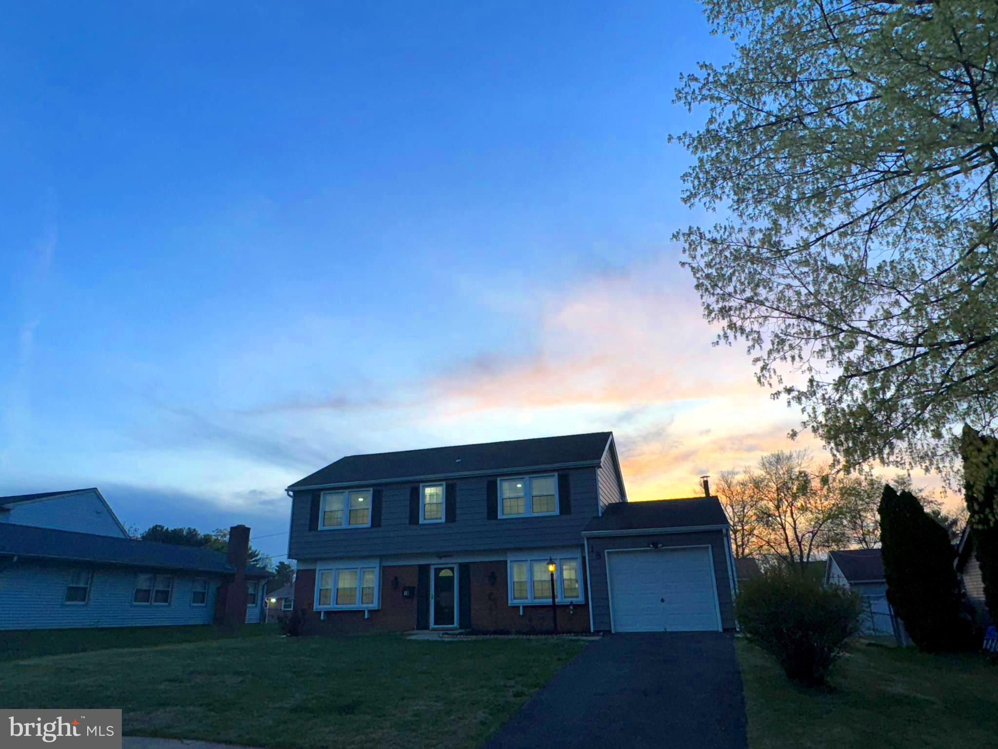 18 Grayson Circle Willingboro, NJ 08046 - Photo 49 of 57 a view of a big house with a big yard plants and large trees