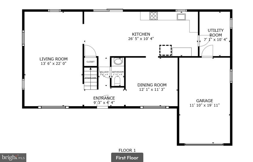 18 Grayson Circle Willingboro, NJ 08046 - Photo 56 of 57 Lower Level Floor Plan