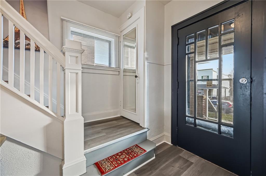 368 Stambaugh Avenue Sharon, PA 16146 - Photo 6 of 43 a view of an entryway with wooden floor