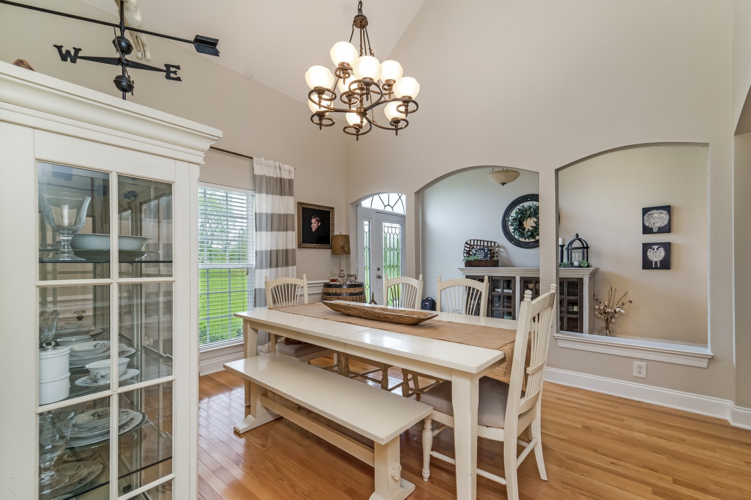194 Greenvale Road Milton, TN 37118 - Photo 14 of 36 a view of a dining room with furniture and a chandelier