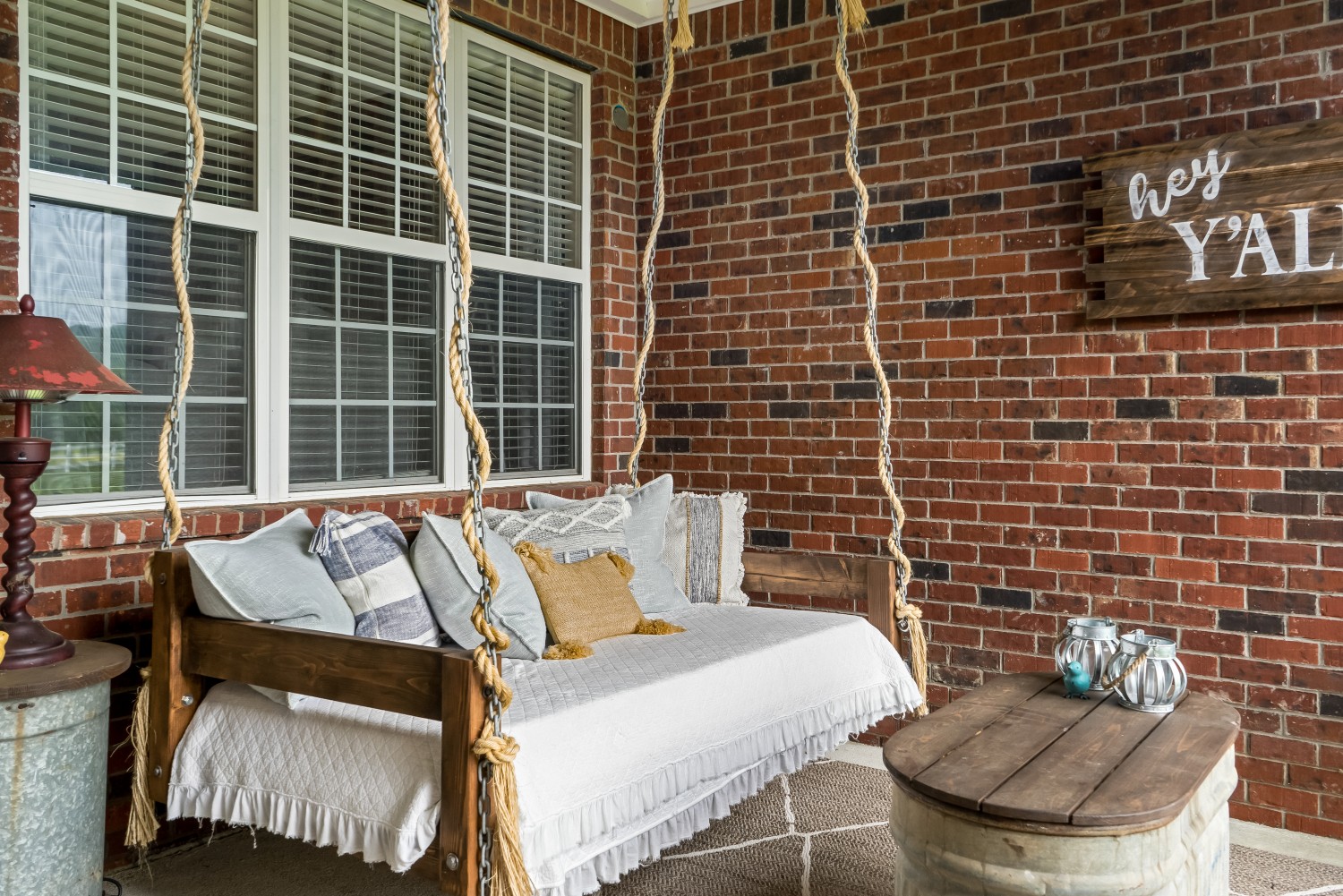 194 Greenvale Road Milton, TN 37118 - Photo 32 of 36 a view of a patio with couches chairs and wooden floor
