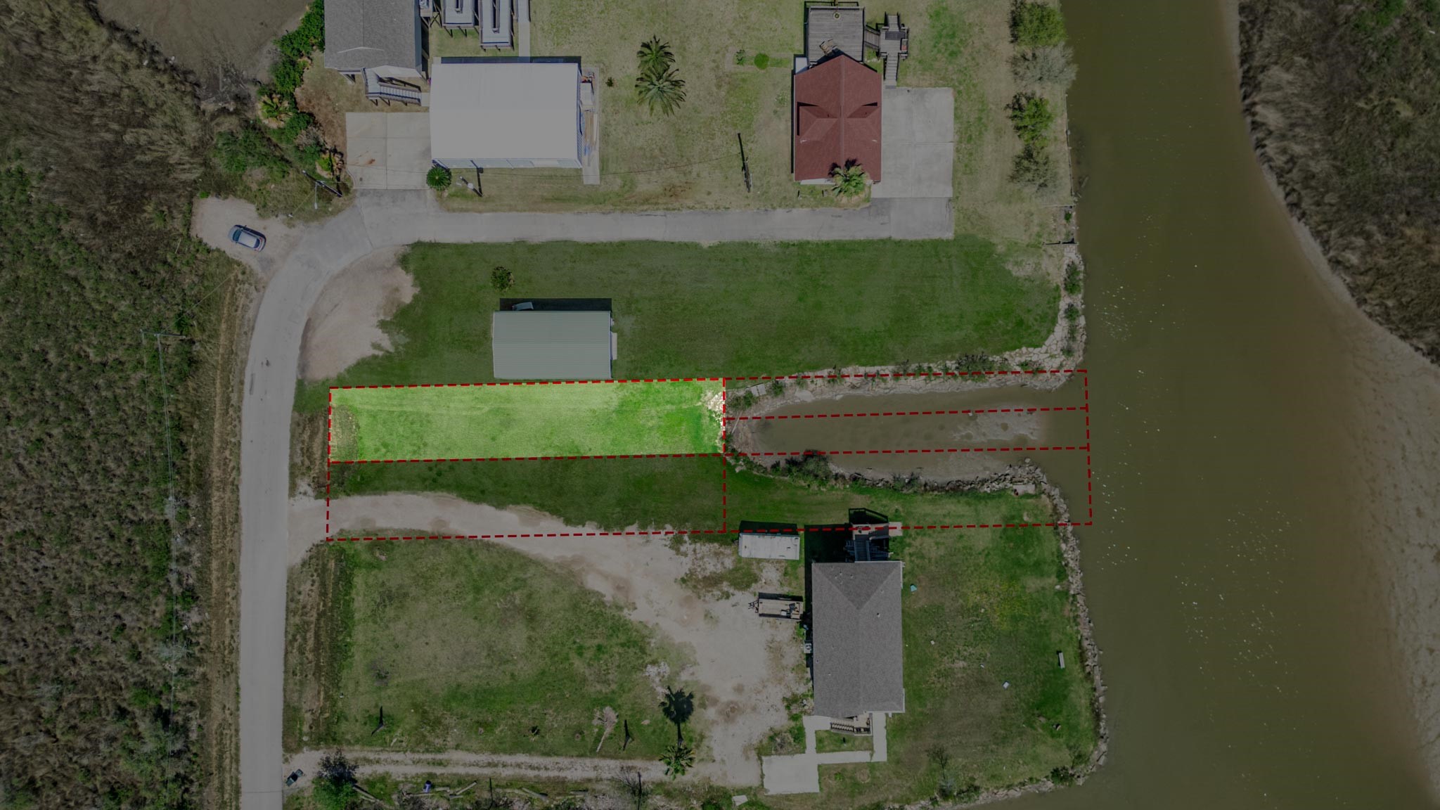 0 20th Street San Leon, TX 77539 - Photo 2 of 15 One of the four lots included in the sale.