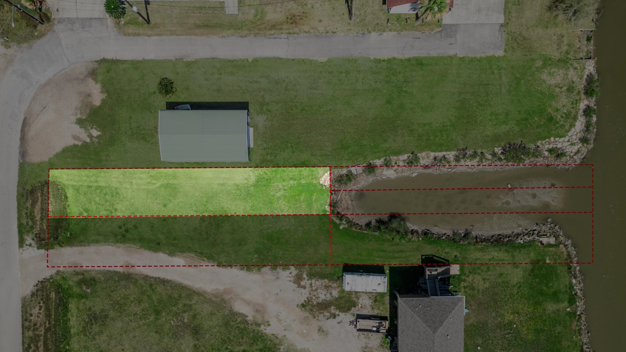 0 20th Street San Leon, TX 77539 - Photo 3 of 15 One of the four lots included in the sale.