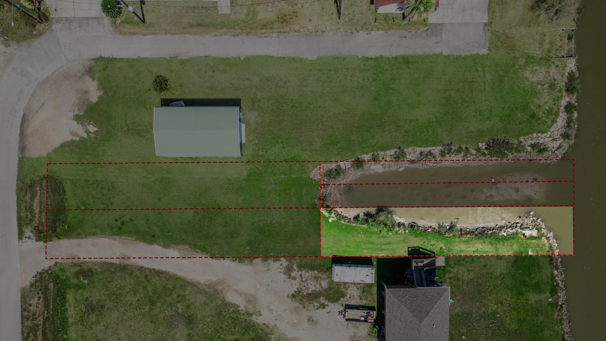 0 20th Street San Leon, TX 77539 - Photo 5 of 15 One of the four lots included in the sale.