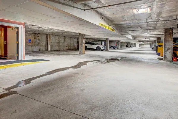 a view of a building with a yard