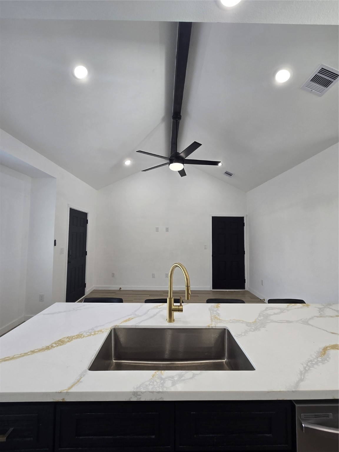 715 Rosedale Street La Marque, TX 77568 - Photo 4 of 14 a bathroom with a sink and a mirror