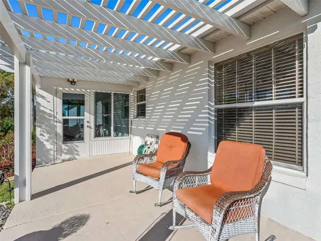 a outdoor view with sitting space