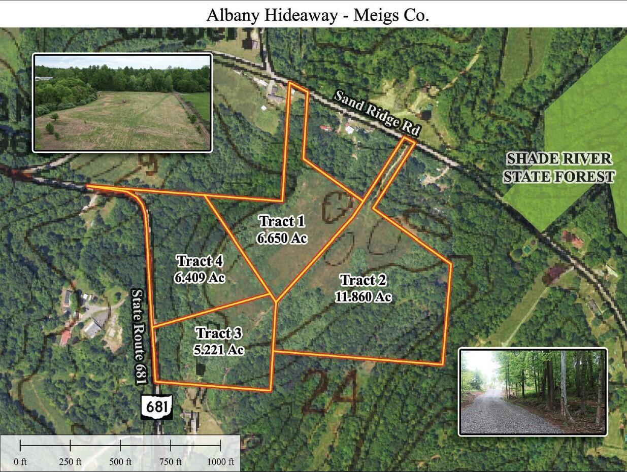 0 Sand Ridge Road, Unit ALBANY HIDEAWAY TRACT 1) Albany, OH 45710 - Photo 24 of 24 Albany Hideaway Topo
