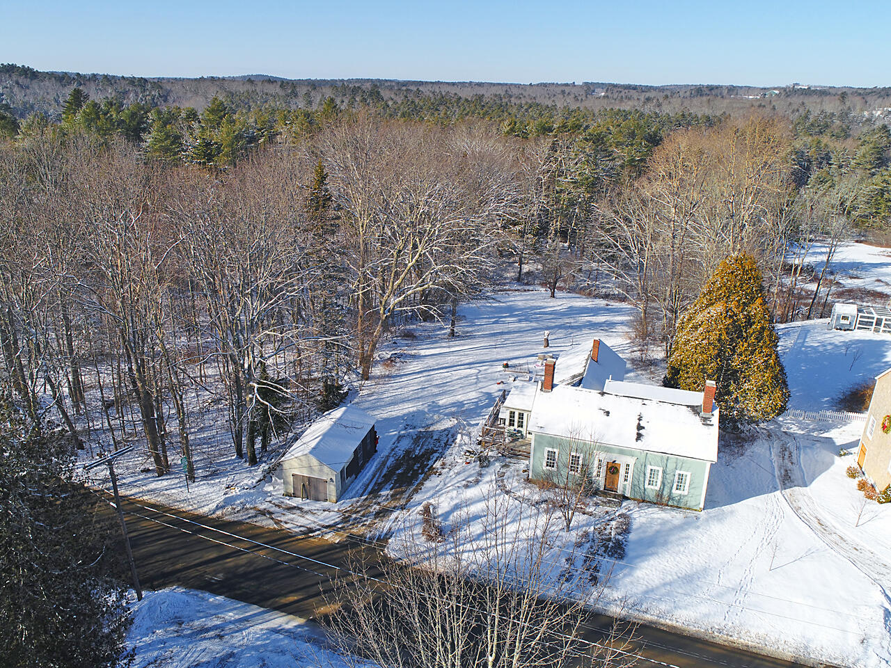 119 Morgan Hill Road Nobleboro, ME 04555 - Photo 2 of 38 Aerial