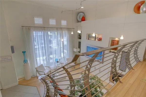 a view of entryway and hall