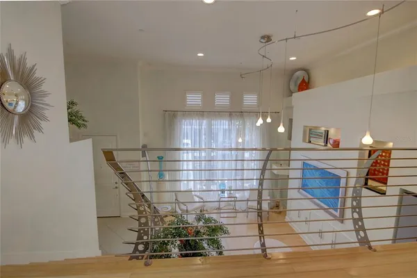 a room with gym equipment