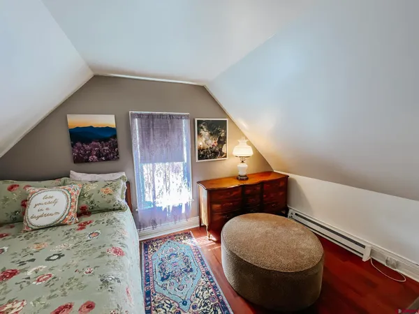 a room with wooden floor