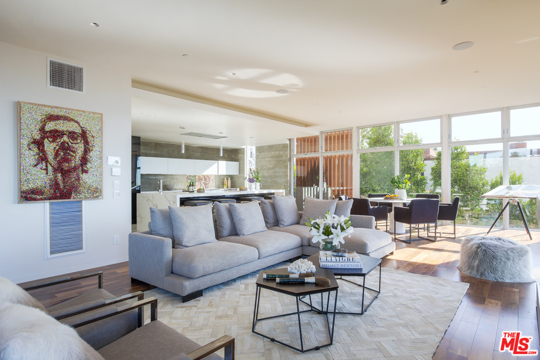 1979 Stradella Road Los Angeles, CA 90077 - Photo 6 of 38 a living room with furniture and a large window