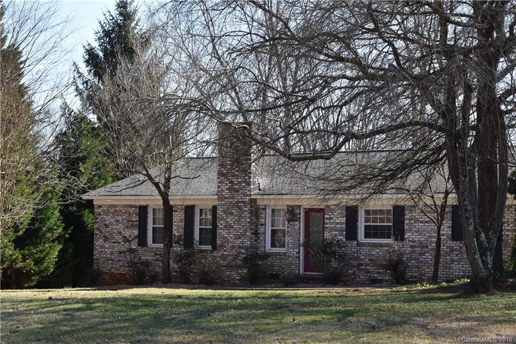 631 Island Ford Road Statesville, NC 28625 - Photo 2 of 6 a front view of a house with a garden