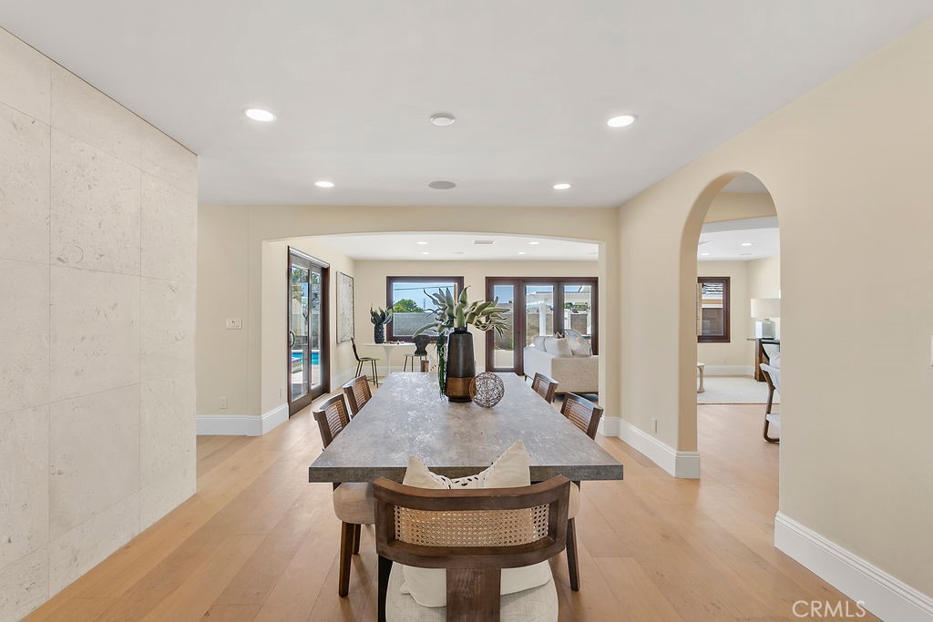 9631 Fleet Road Villa Park, CA 92861 - Photo 13 of 64 a view of a dining room with furniture window and wooden floor