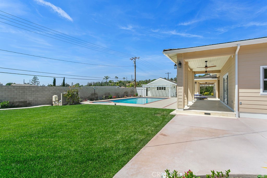 9631 Fleet Road Villa Park, CA 92861 - Photo 56 of 64 a view of a back yard