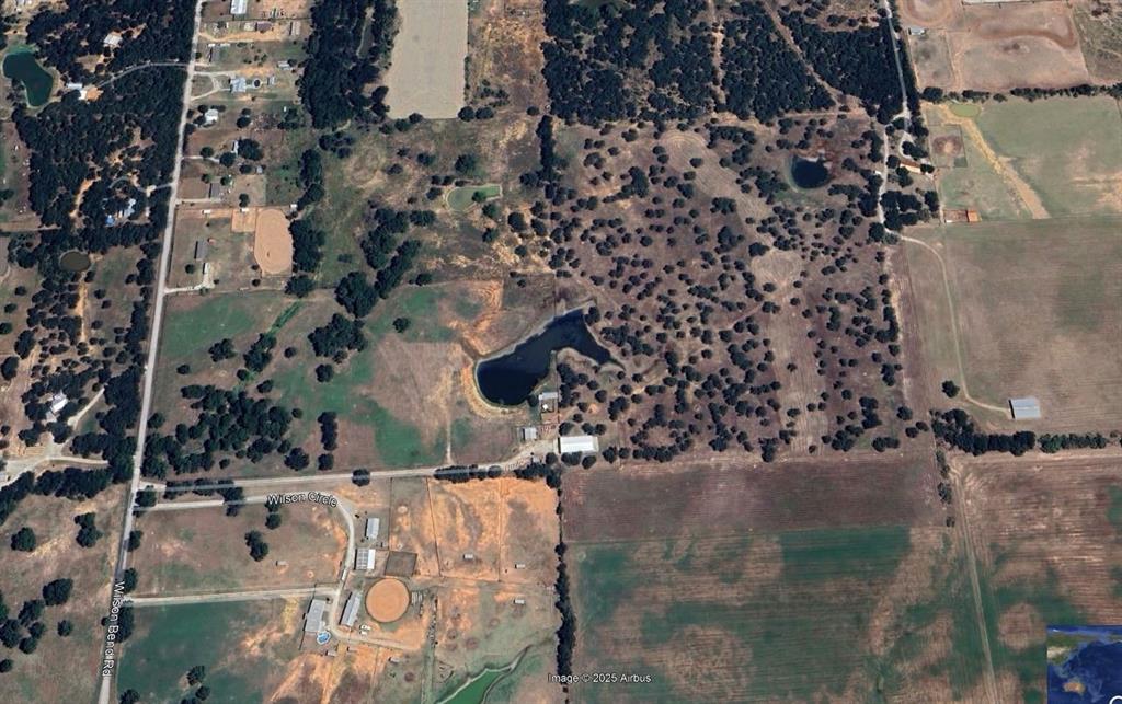 1551 Wilson Bend Road Millsap, TX 76066 - Photo 22 of 22 an aerial view of residential house with outdoor space