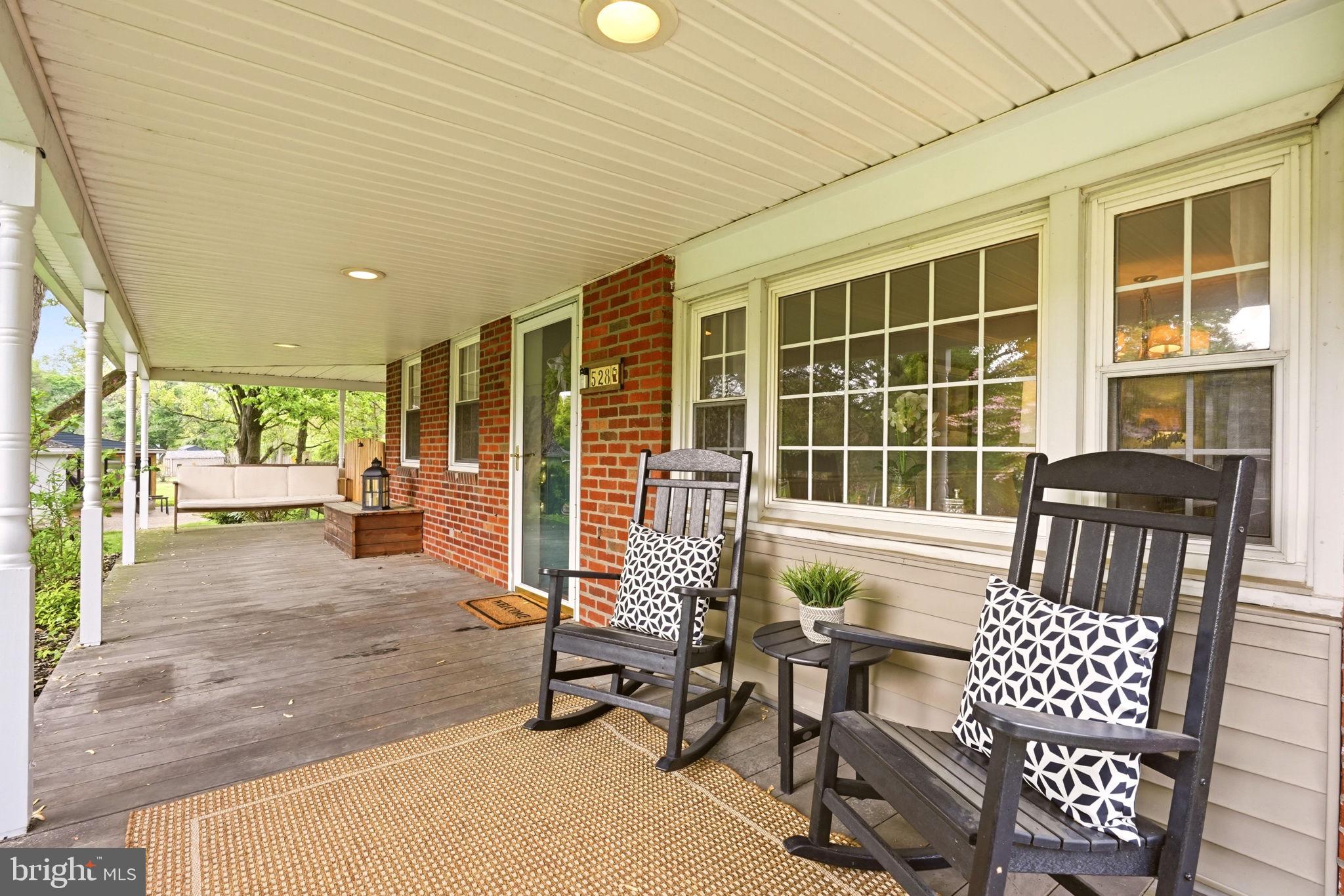 528 South Old Middletown Road Media, PA 19063 - Photo 7 of 28 Charming porch for serene moments.