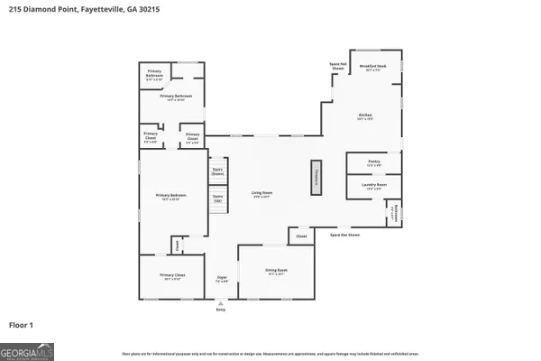 $1,950,000 | 215 Diamond Pointe, Fayetteville, GA 30215