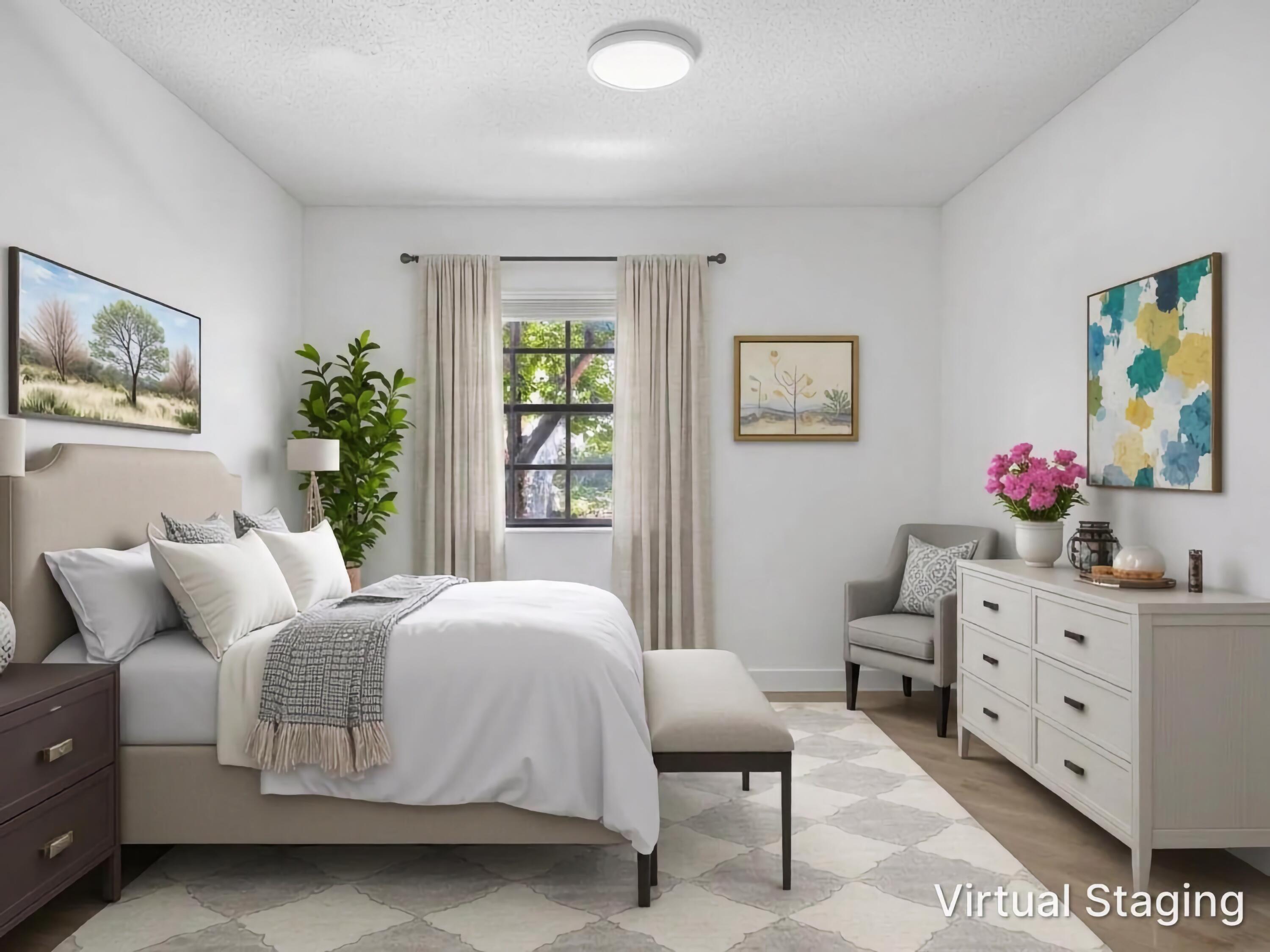 321 Norwood Terrace, Unit N221 Boca Raton, FL 33431 - Photo 20 of 36 Guest Bedroom Staged