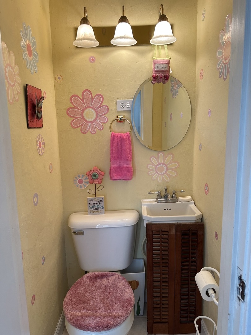 701 Chambers Street Ottawa, IL 61350 - Photo 32 of 32 a bathroom with a sink mirror and toilet