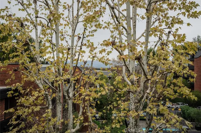 a view of a chairs and table in a balcony