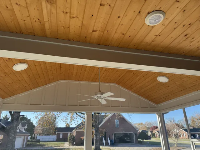 a view of a door and window in the room