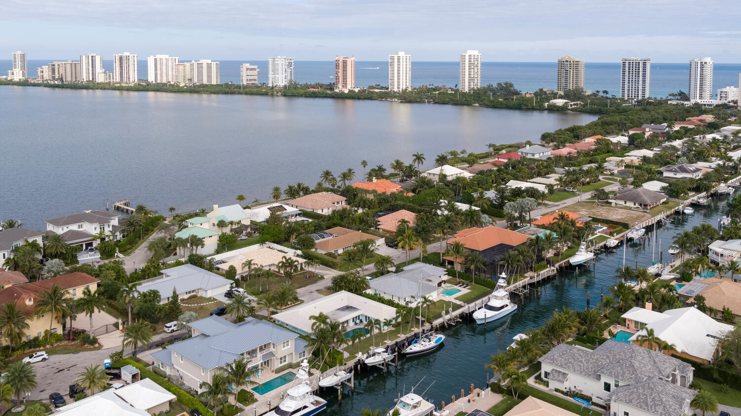 1041 Gulfstream Way Riviera Beach, FL 33404 - Photo 11 of 39 a view of a city with lake